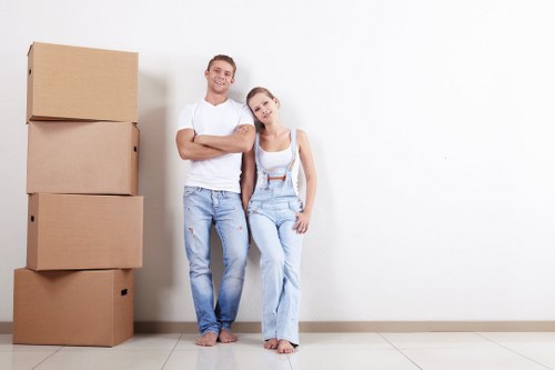 Removal team handling a residential move in Richmond upon Thames