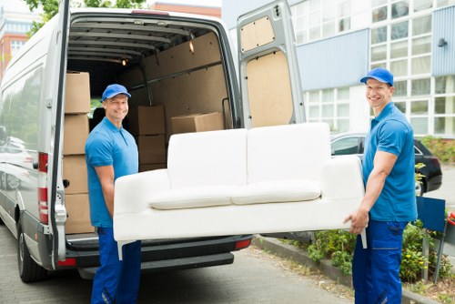 Prepared moving vehicle for furniture collection and delivery