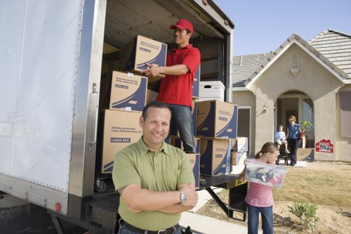 Commercial packing and office equipment preparation for a move