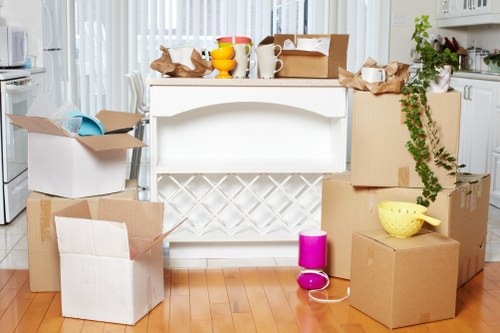 Office and household removals truck in Richmond Upon Thames