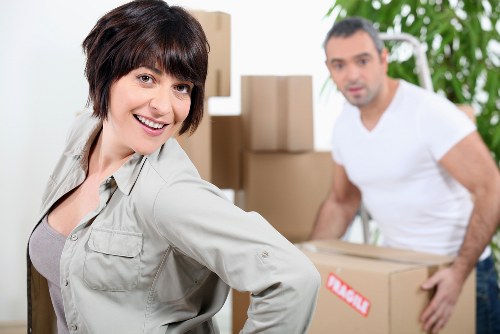 Preparing boxes and household items for a flat move in Richmond Upon Thames