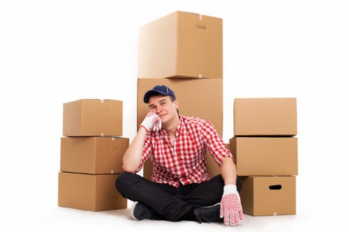 Packed moving van ready for a residential removal in Richmond Upon Thames